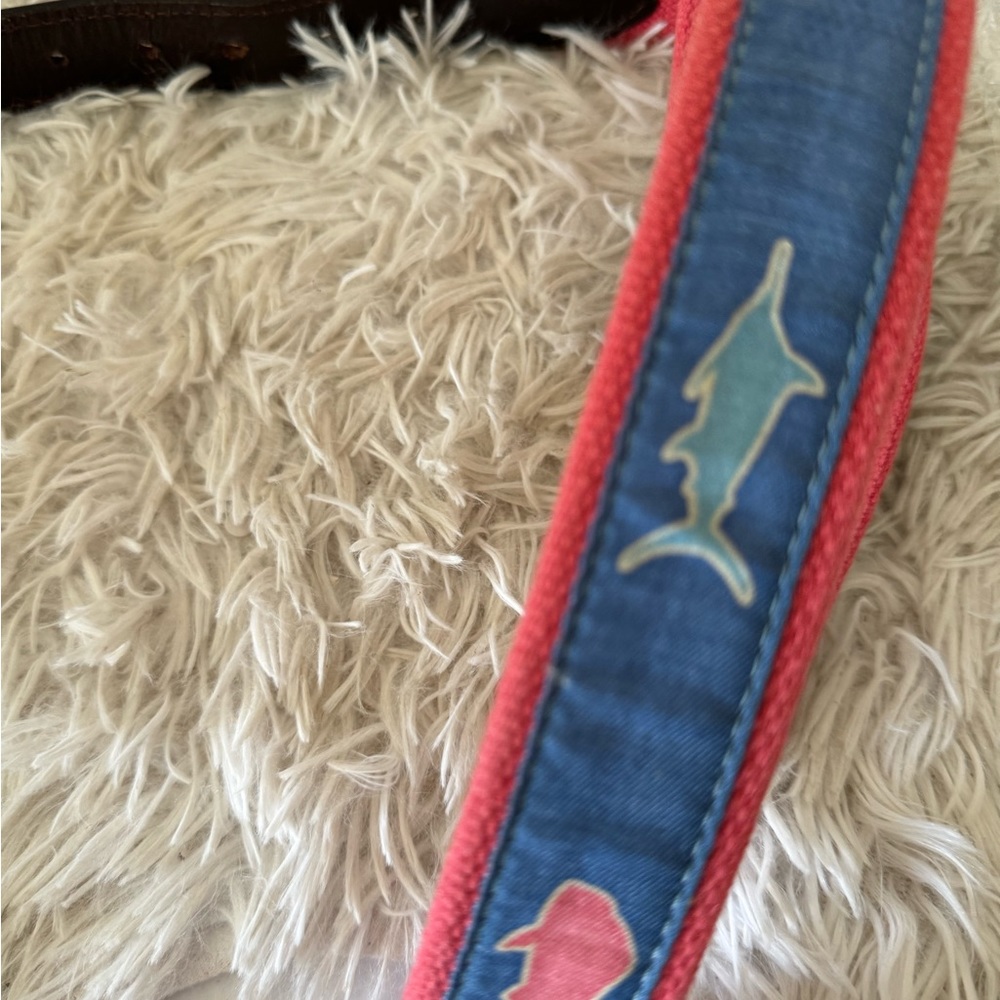 Vineyard Vines Multicolor Whales Belt View 2